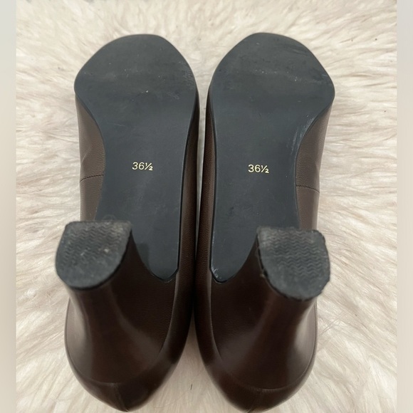 Womens YsL Shoes Size 6.5 Brown - Picture 4 of 6